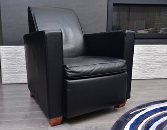 Matteograssi Italian Leather Arm Chair (1 Of 2)