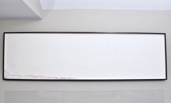 Extremely Large Custom Frame With Plexiglass