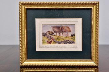 'Thatching' Aran Islands (oileain Arann) Co. Galway