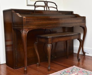 Hardman Upright Piano, Bench And Musical Books (READ DESCRIPTION)