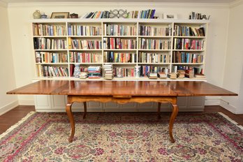 Baker For Milling Road Italian Provincial Maple Harvest Extendable Farmhouse Dining Table