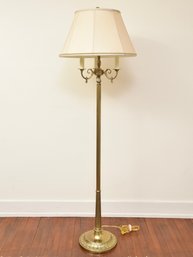 Three Arm Brass Floor Lamp