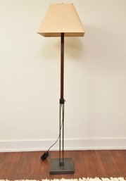 Crate & Barrel Denley Adjustable Height Floor Lamp