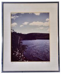 Signed Framed Photograph Titled 'Togue Pond'