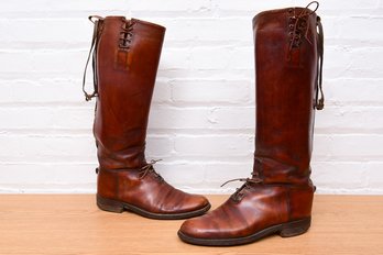 World War II Leather Officer's Field Service Boots