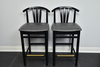 Pair Of Chairs & Stools Inc. Cushioned Bar Stools