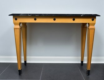 Marble Top Console Table