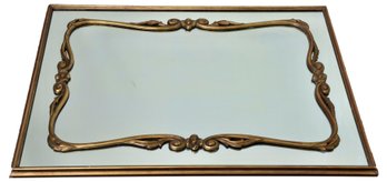 M. Grieve Co. Hand Carved Wood Modern Mirror