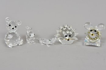 Collection Of Swarovski Figurines