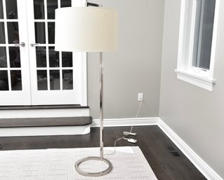 Arteriors Belden Floor Lamp In Polished Nickel (1 Of 2)