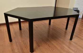 Attributed To Edward Wormley For Dunbar Mid-Century Hexagonal Expanding Dining Table