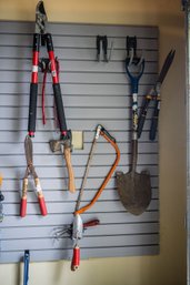 Assorted Hand Tools For Lawn, Garden And DIY Projects