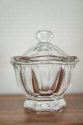 Baccarat Leaded Crystal Covered Vanity Or Candy Jar
