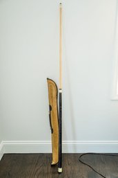 'players' Pool Cue With Travel Case In Genuine Leather