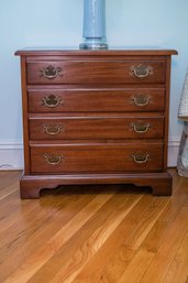 Chippendale Dovetail Chest Of Drawers With Brass Escutcheon Plates
