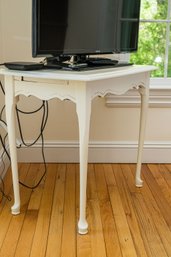 Painted French Provincial Vintage High-legged Table