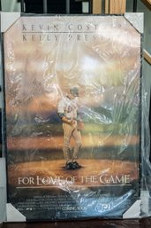 Authentic Kevin Costner Autographed Movie Poster  'for The Love Of The Game' - NEW!