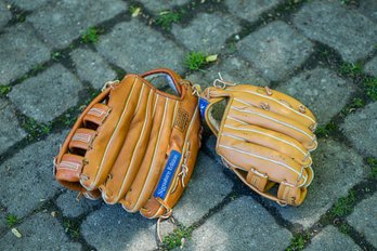 Dwight Gooden Signed T-ball Glove & Catchers Mitt (or Adult Glove) Signature Edition