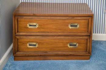MCM Vintage Herman Campaign Style 2-drawer Dresser Or Chest