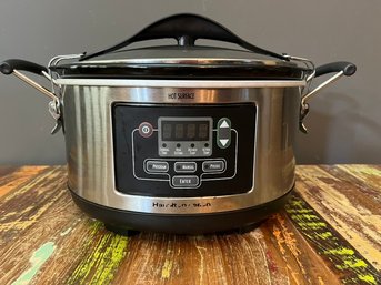 Hamilton Beach Portable 6 Quart Slow Cooker