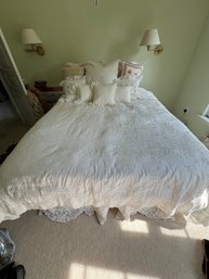 Queen Bed Linen-battenburg Lace With Many Extra's