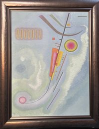 Kandinsky, Wassily, Glicee On Canvas Titled Leger (Light)