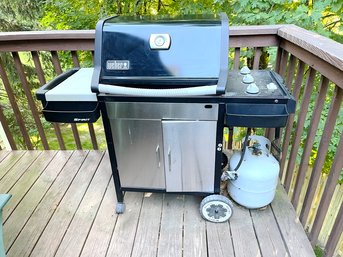 Weber Spirit Grill & 2 Propane Tanks