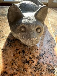 Resin Kitty, Doesn't Eat Much, No Cleaning Up After