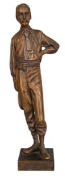 20th Century Bronze Sculpture Of Robert Louis Stevenson