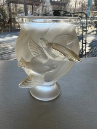 Lalique Rosine Vase