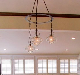 Gorgeous Glass Lighting Orbs Blown In Murano Italy  Adorn This Simple And Elegant Chandelier Glass Fixtures