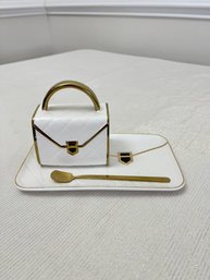 Ceramic Pink Coffee Mug, Cup Plate & Spoon