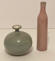 Vintage Small Pottery Vases