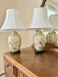 Pair Of Asian Table Lamps