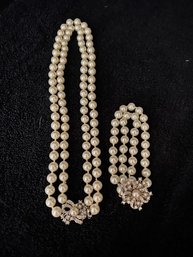 Faux Pearls, With Very Pretty Clasps,