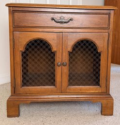 Davis Furniture Walnut Side Table