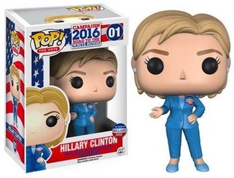 New In Box Funko Pop! Hillary Clinton Campaign 2016 Vinyl Figurine