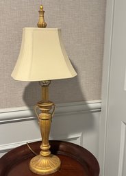 Neoclassical Gold Painted Lamp