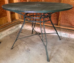 Iron Outdoor Table