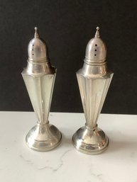Sterling Weighted Salt & Pepper Shakers #9