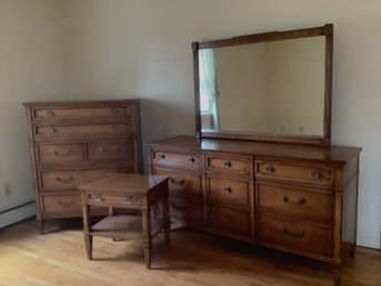MCM Drexel 3 Piece Bedroom Set