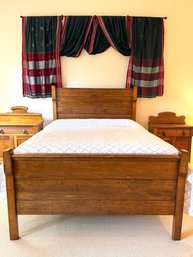 Stickley Mission Style Full Size Bed & Linens