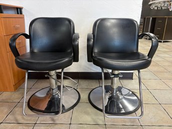 Group Of 2 Belmont Hair Stylist Chair  Auction  #1