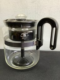 Gemco Brand G Heat Resistant Glass Percolator