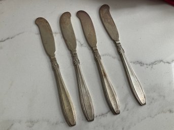 Sterling Silver Butter Knives Lot