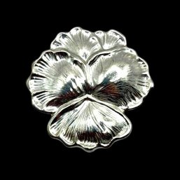 (A147) Sterling Silver Brooch Or Clip