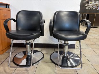 Group Of 2 Belmont Hair Stylist Chair  Auction #3