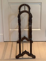 Petite Vintage Wood Quilt Rack