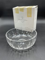 Royal Doulton Crystal Bowl