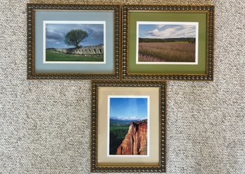Set Of Three Framed Pictures